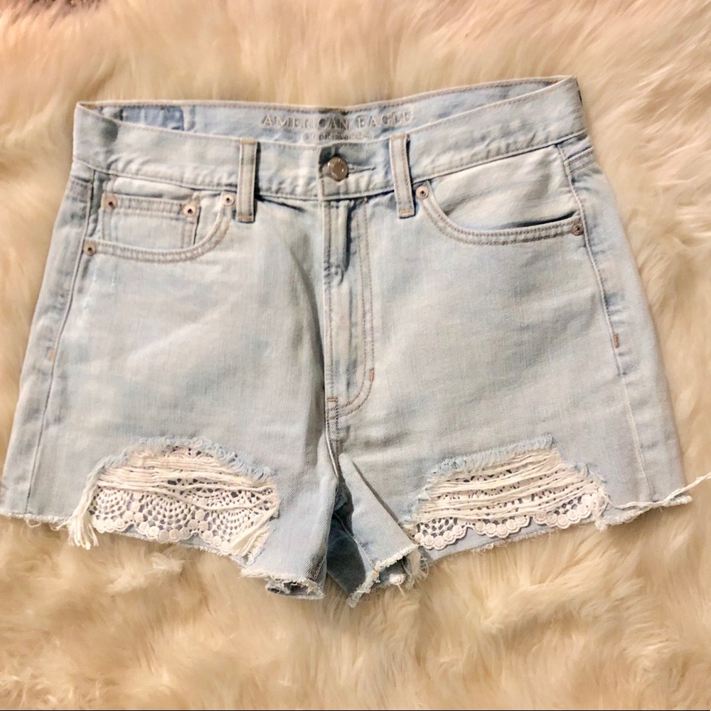 SALE!!! American Eagle distressed Mom shorts 6